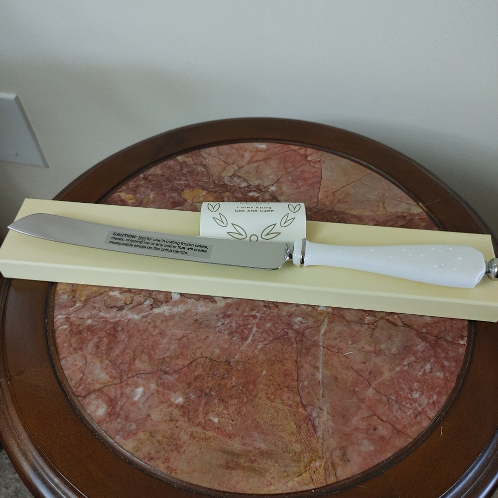 Lenox Wedding Promises Cake Knife
